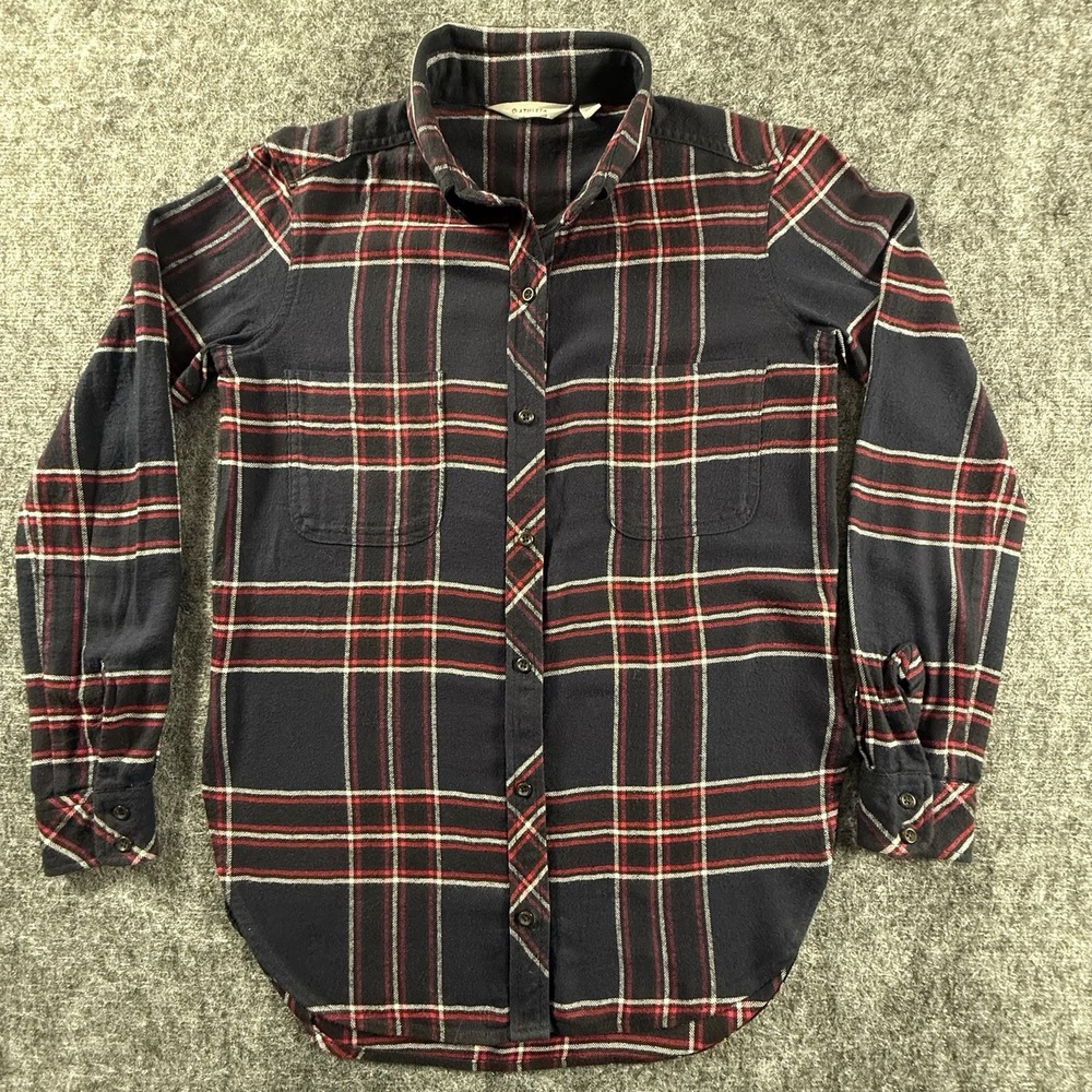 Athleta Lumberjill Plaid Flannel XXS Cozy Cabin Core Layering